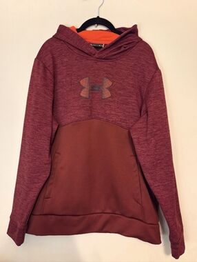 Under Armour Men's Red Pullover Hoodie